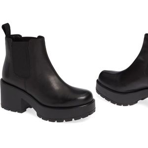 Vagabond Dioon Platform Chelsea Bootie